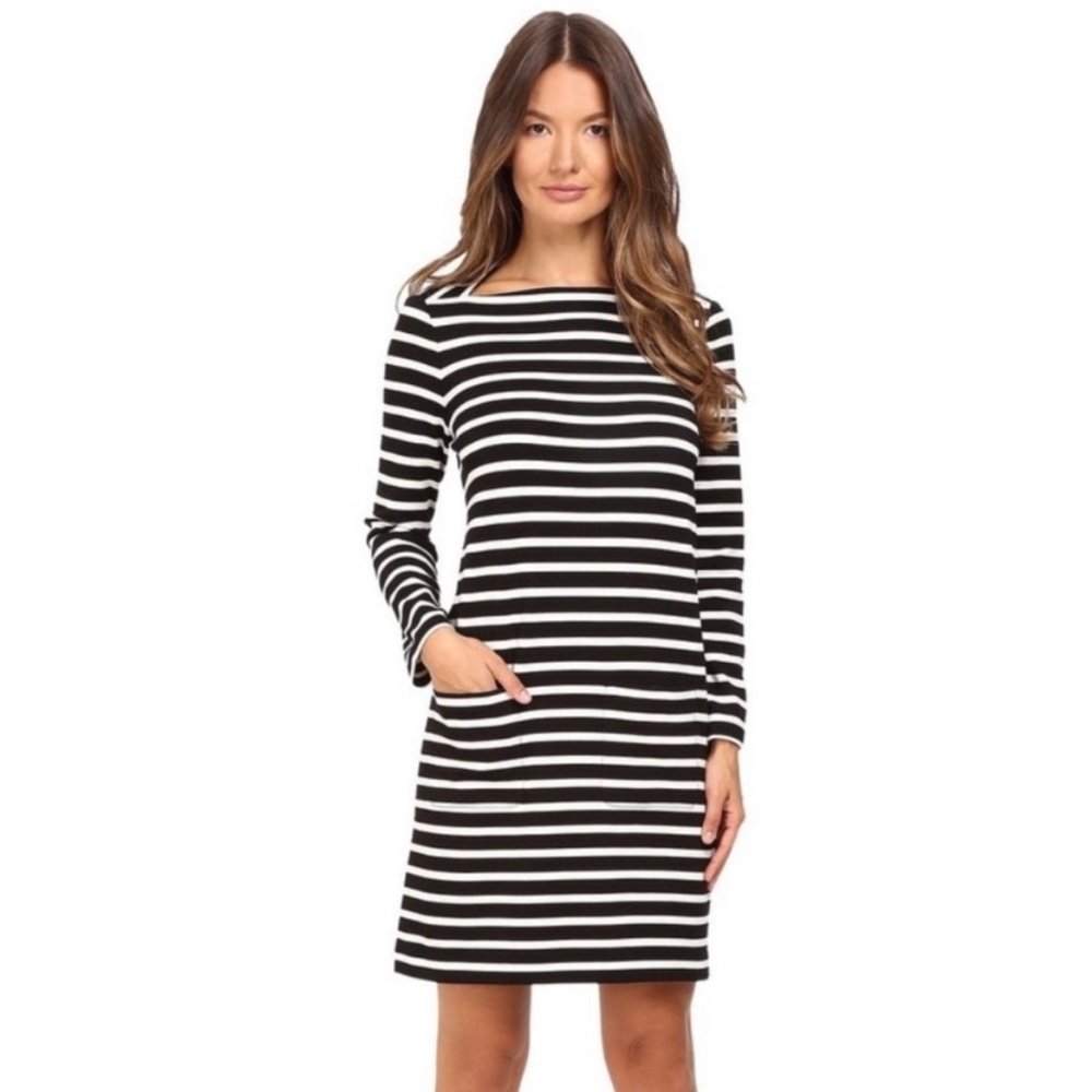 KATE SPADE . Stripe Everyday Shift Dress